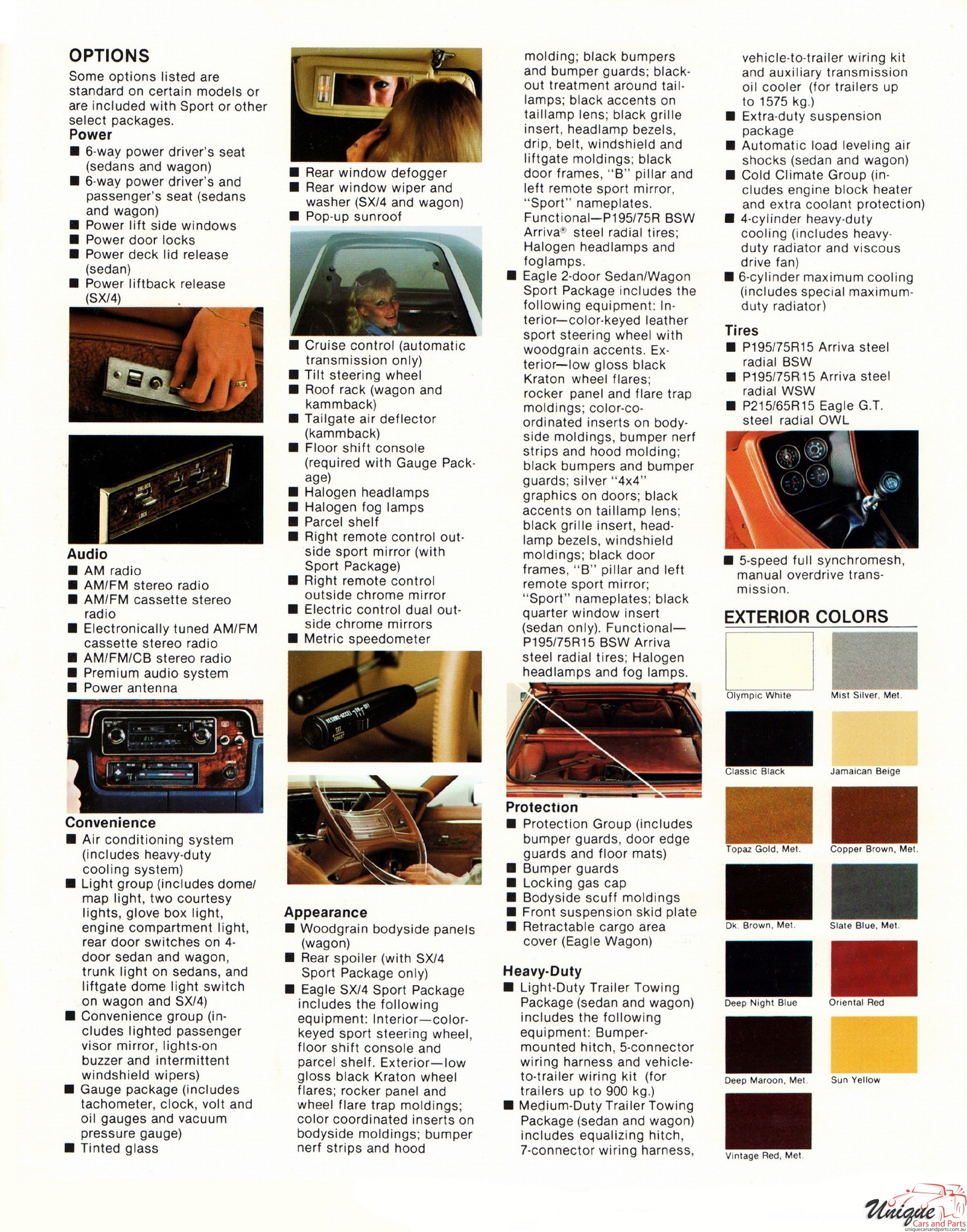 1981 AMC Spirit Concord Brochure Page 1